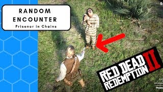 Red Dead Redemption 2  Random Encounters  Prisoner in Chains Chapter 2 Story mode tips trophy [upl. by Essie]