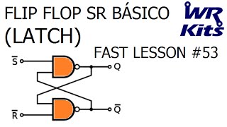 FLIP FLOP SR BÁSICO LATCH  Fast Lesson 53 [upl. by Rew602]