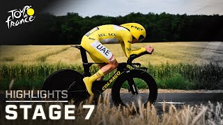 Tour de France 2024 Stage 7  EXTENDED HIGHLIGHTS  752024  Cycling on NBC Sports [upl. by Lordan]