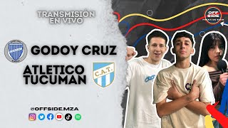 GODOY CRUZ  ATLETICO TUCCUMAN FECHA 20 LPF  TRANSMICIÓN EN VIVO PREVIA RELATOS ENTEVISTAS [upl. by Nawiat]