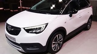 2018 Opel Crossland X  Exterior and Interior  Geneva Motor Show 2017 [upl. by Campagna395]