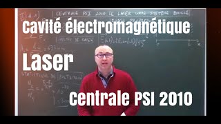 Electromagnétisme Corrigé extrait Centrale PSI 2010 [upl. by Caresa]