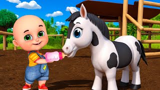 Baby Horse Song New Compilation  Animals Farm Old MacDonald  Nursery Rhymes amp Kids Songs Baby Bobo [upl. by Katlin]