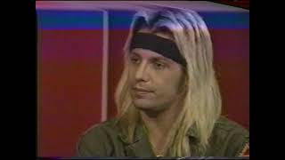 Vince Neil of Motley Crue  Interview with Ed Sardella of 9News 1985 [upl. by Bruckner139]