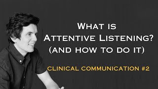 What Is Attentive Listening And How To Do It [upl. by Frederique275]