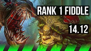 FIDDLESTICKS vs IVERN JGL  Rank 1 Fiddle 627  EUNE Challenger  1412 [upl. by Earehc]