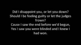 James Blunt  Goodbye My Lover Lyrics [upl. by Rochell]