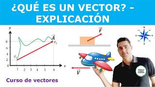 ¿Que es un vector  Definición en Física [upl. by Uhayile293]