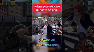 When you use kage bunshin no jutsu in one piece bounty rush🤣 [upl. by Elahcim]