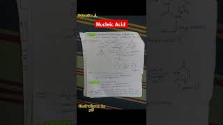 nucleic acidmscchemistry notes purines  pyrimidine notes shorts viralshort knowledge [upl. by Assilana]