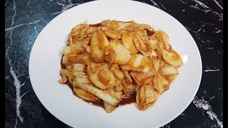 简单美味的【上海炒年糕】Shanghai Rice Cakes [upl. by Perceval]