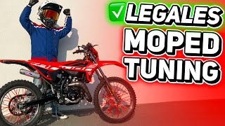 Legales Moped Optik Tuning an der Beta RR 50 Enduro 2022│2 [upl. by Yseulte]