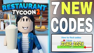 🧨UPDATE🧨 RESTAURANT TYCOON 2 CODES JUNE 2024  ROBLOX RESTAURANT TYCOON 2 CODES [upl. by Sheppard]