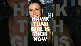 Hawk Tuah Girl is Rich after New Fame hawktuah hawktuahgirl richandfamous [upl. by Eizeerb]