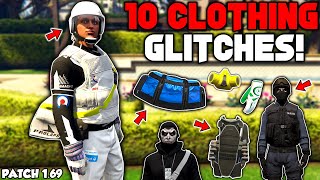 10 Clothing Glitches In GTA 5 Online [upl. by Marilee]