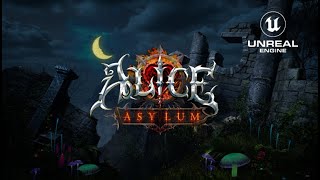 Moonlit Ruins  quotAlice Asylumquot inspired environment  Unreal Engine 5 [upl. by Bergen]