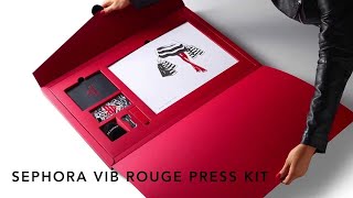 Paper Inspiration 144 Sephora VIB Rouge Press Kit [upl. by Eldoria436]