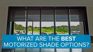 What are the Best Motorized Shade Options [upl. by Wesa]