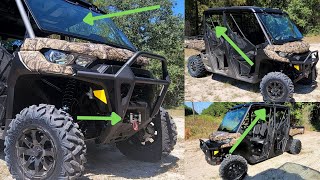 What is the best CanAm Defender Windshield Roof and Rear Windshield [upl. by Eitsyrk]