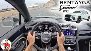 The Bentley Bentayga Speed Edition 12 is an Ode to the W12 POV Drive Review [upl. by Ellienad]