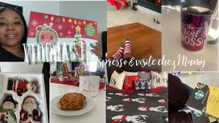 VLOGMAS NESPRESSO amp VISITE CHEZ MAMY [upl. by Audy]