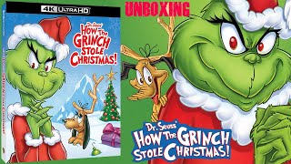 How the Grinch Stole Christmas 1966 4K Edition Review and Unboxing [upl. by Fancie333]