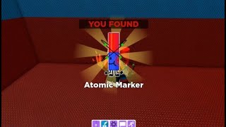 How to get ATOMIC marker in FIND THE MARKERS Roblox  UPDATED 2024 [upl. by Deland]