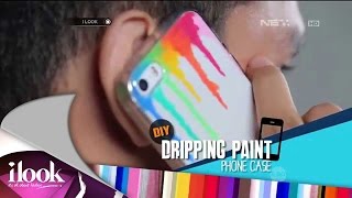 DIY  Dripping Paint Phone Case  iLook [upl. by Akahs]