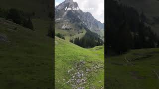 Blick auf den Schwarzsee swissmonamour djidrone suisse schwarzsee [upl. by Gran429]