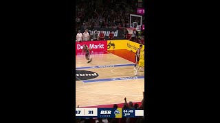 Carsen Edwards with a Spectacular 2 Pt vs ALBA BERLIN [upl. by Hayn301]