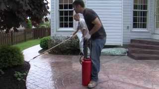 How to Apply Euclid Chemical Solvent Based Sealers to Concrete [upl. by Felita]