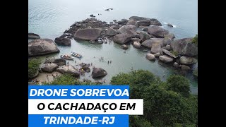 Drone sobrevoa o Cachadaço em TrindadeRJ [upl. by Fairbanks]