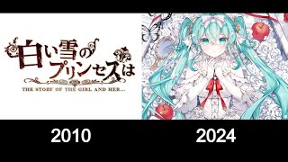 Comparing old Vocaloid songs with their remakes part 5 [upl. by Yrral]