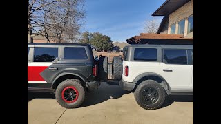 Bronco Hardtop TOR vs OEM [upl. by Lletniuq]