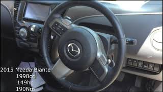 2015 Mazda Biante road review [upl. by Atiuqa]