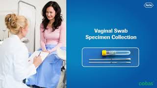 Vaginal Swab Specimen Collection Roche Cobas PCR Media Dual Swab kit [upl. by Alicirp283]