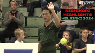 Kei Nishikori Reigns SUPREME in Helsinki Highlights from his Title Run [upl. by Concordia]