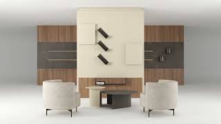 Caddy Stand App by Ronda Design  how the magnetic partition wall works [upl. by Pepillo]