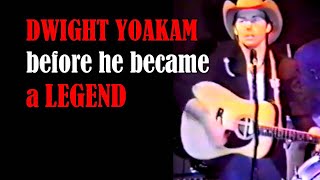 DWIGHT YOAKAM before he became a LEGEND Live From Houston [upl. by Ahsilat]