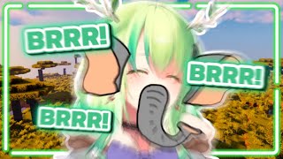 Faunas Elephant Noises Are Way Too Cute【holoEN  Fauna】 [upl. by Loferski148]