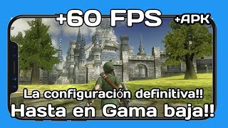 El APK más optimizado y la mejor configuración para dolphin ishiiruka60 FPS Hasta en gama baja [upl. by Aelahc]