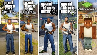 Comparison Of All Versions Of GTA San Andreas [upl. by Milda487]