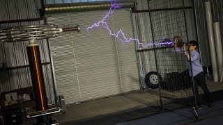 How Giant Tesla Coils Work with ArcAttack [upl. by Friedman]