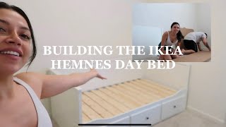 build the ikea hemnes daybed with me [upl. by Ennovyahs570]