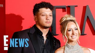 Pregnant Brittany Mahomes Shares Husband Patricks quotBEST PICTUREquot With Son Bronze  E News [upl. by Ribaj]