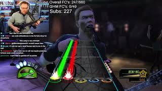 Guitar Hero Metallica Full Playthrough  GH Gauntlet Day 7 VOD [upl. by Arlo]