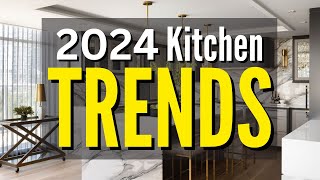 2024 Kitchen Design Trends [upl. by Yelhs]