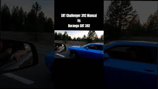 Challenger SRT 392 vs Durango SRT 392 [upl. by Caril]