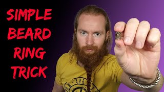 How to Make Sure Your Beard Ring Stay in Place [upl. by Serra]