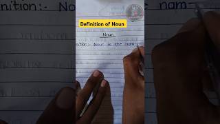 Definition of Noun  Noun definition with example  english grammar shorts noun [upl. by Pelson]